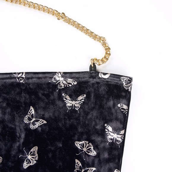 Velvet butterfly chain halter top - Picture 12 of 16